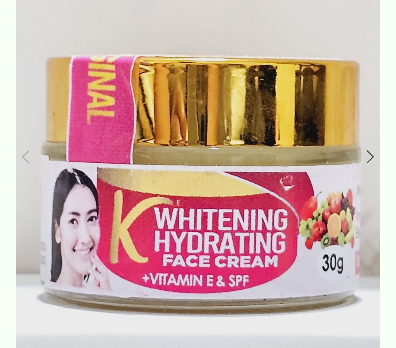 K Whitening Hydrating Face Cream 30g