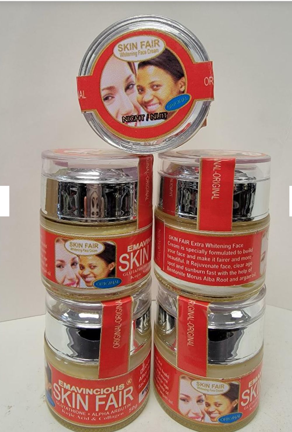 SKIN FAIR FACE CREAM 2 BOTTLE