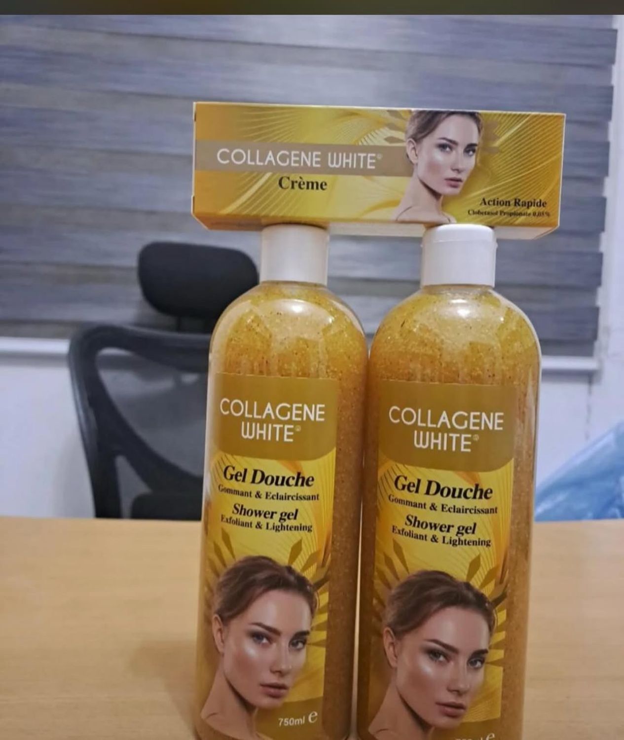 Collage White Set (one Soap +1 Tube)