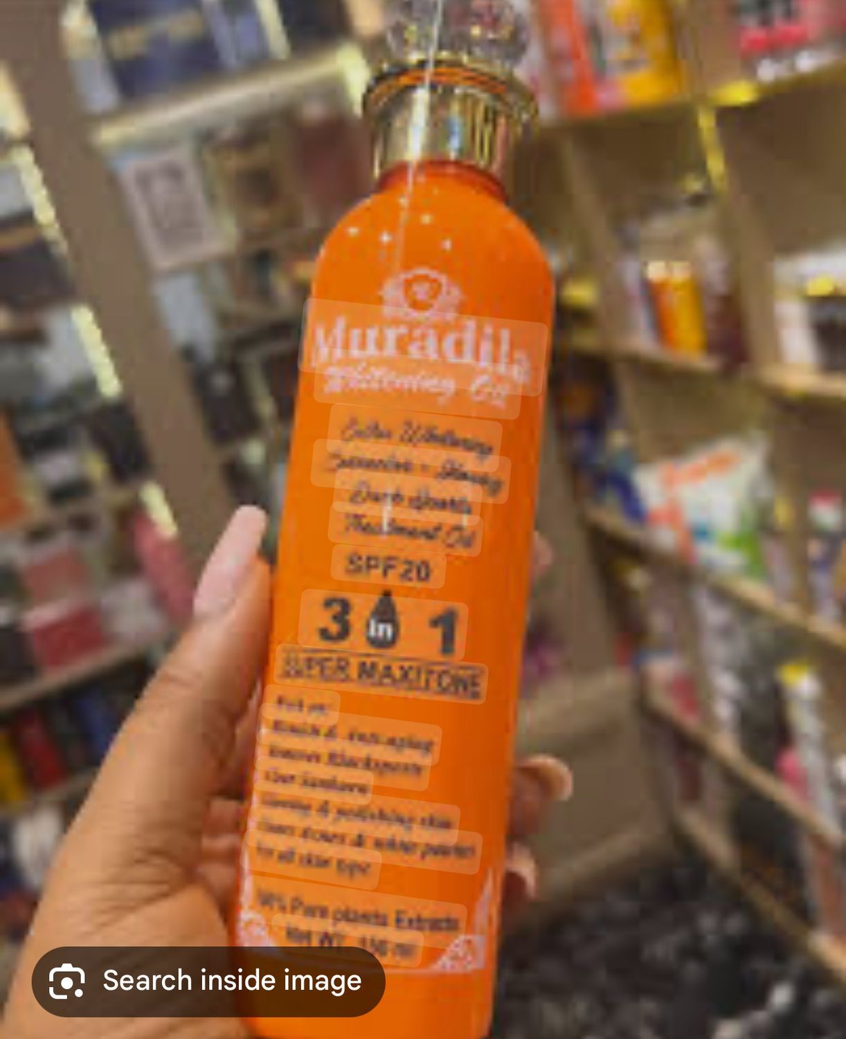 Muradila Super Maxitone Oil For White Patches,skin Polish And Blemish Remover