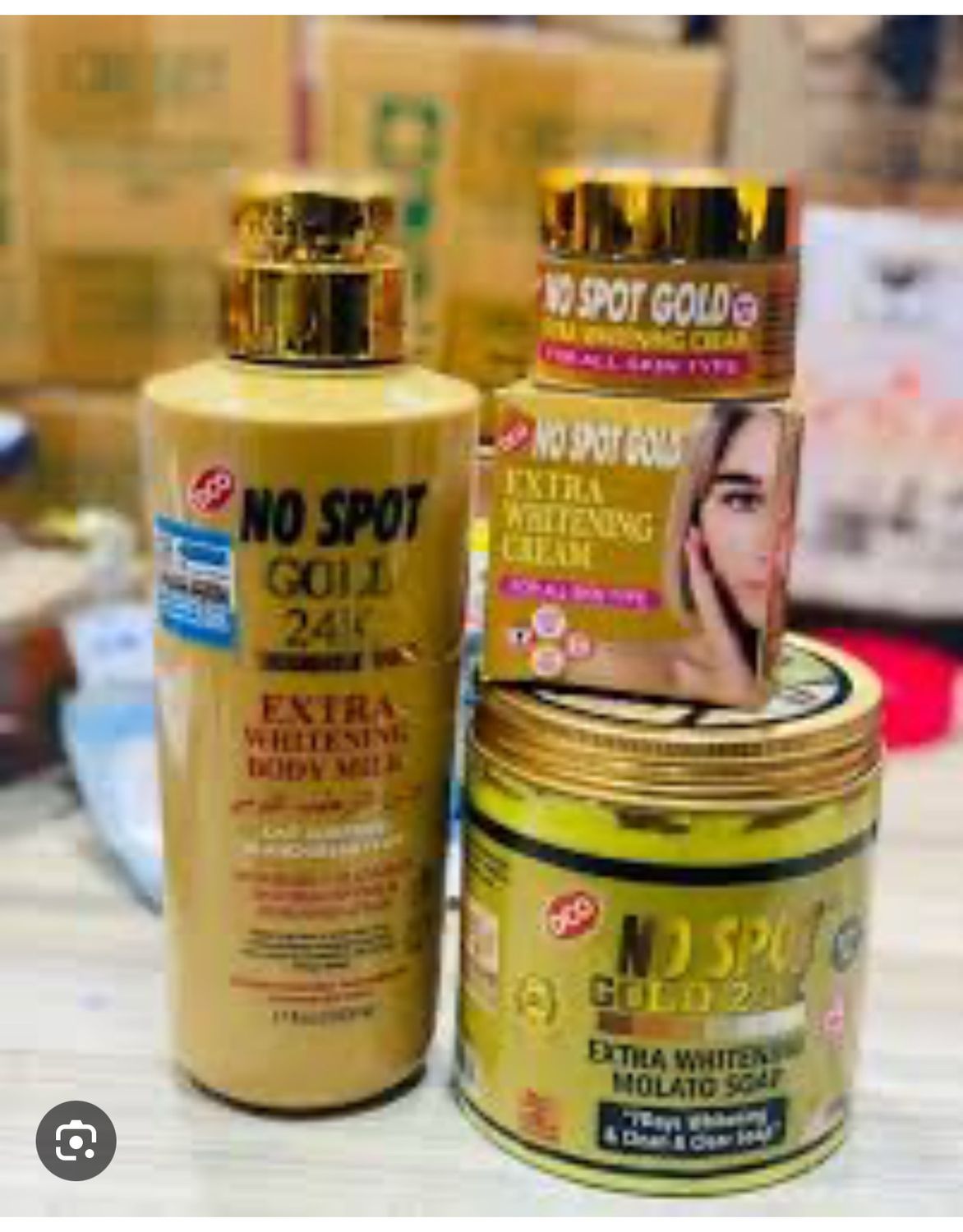NO Spot Gold Body Milk