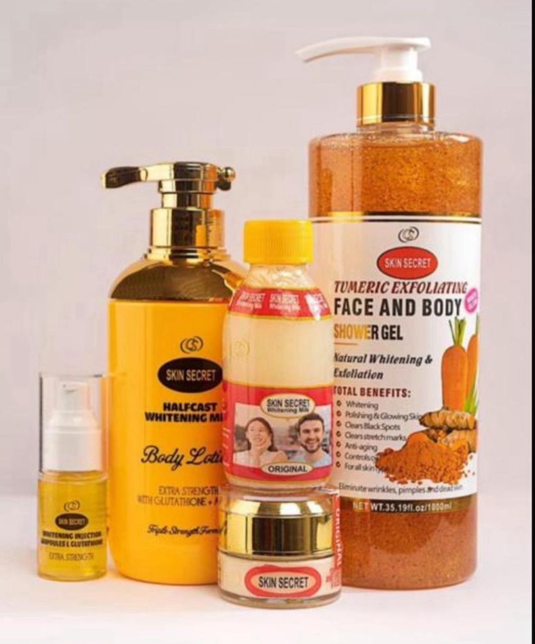 SKIN SERCET HALFCAST MILk SET