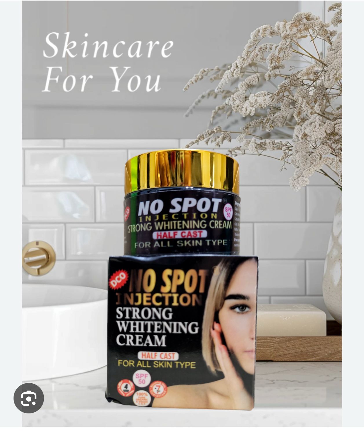 NO SPOT FACE CREAM WHITENING