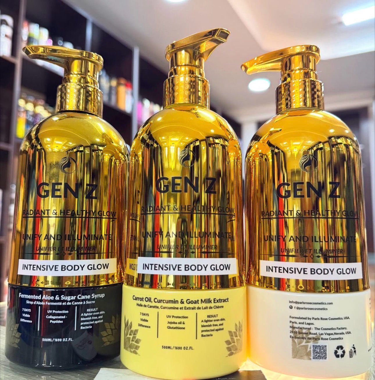 GEN Z Glowing lotion 1pc