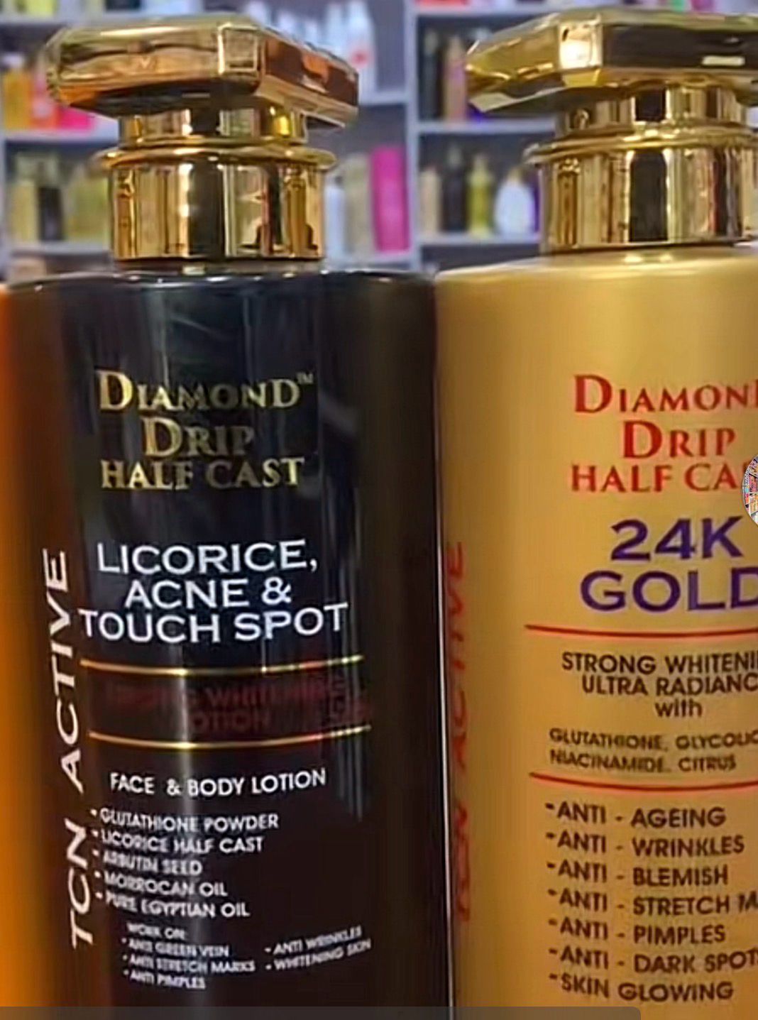 DIAMOND DRIP HALFCAST MILK LOTION 1pc