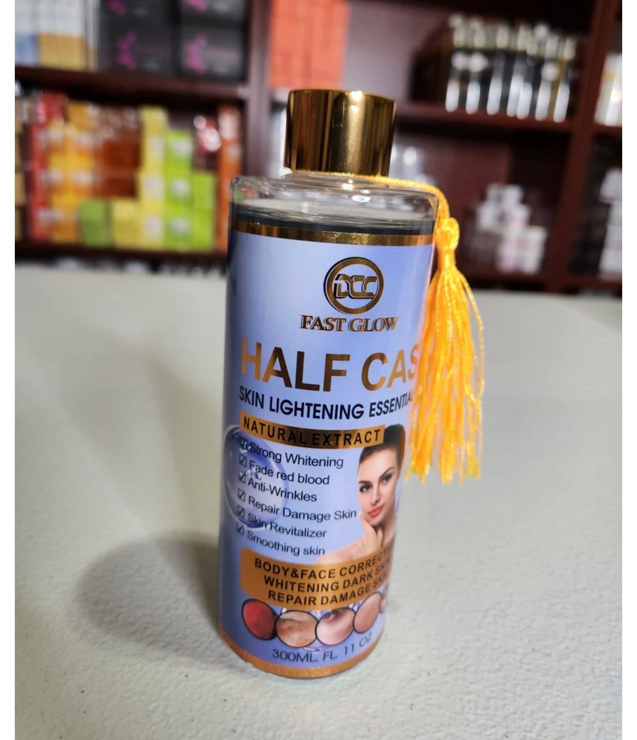FAST GLOW HALF CAST SKIN LIGHTENING ESSENTIAL OIL