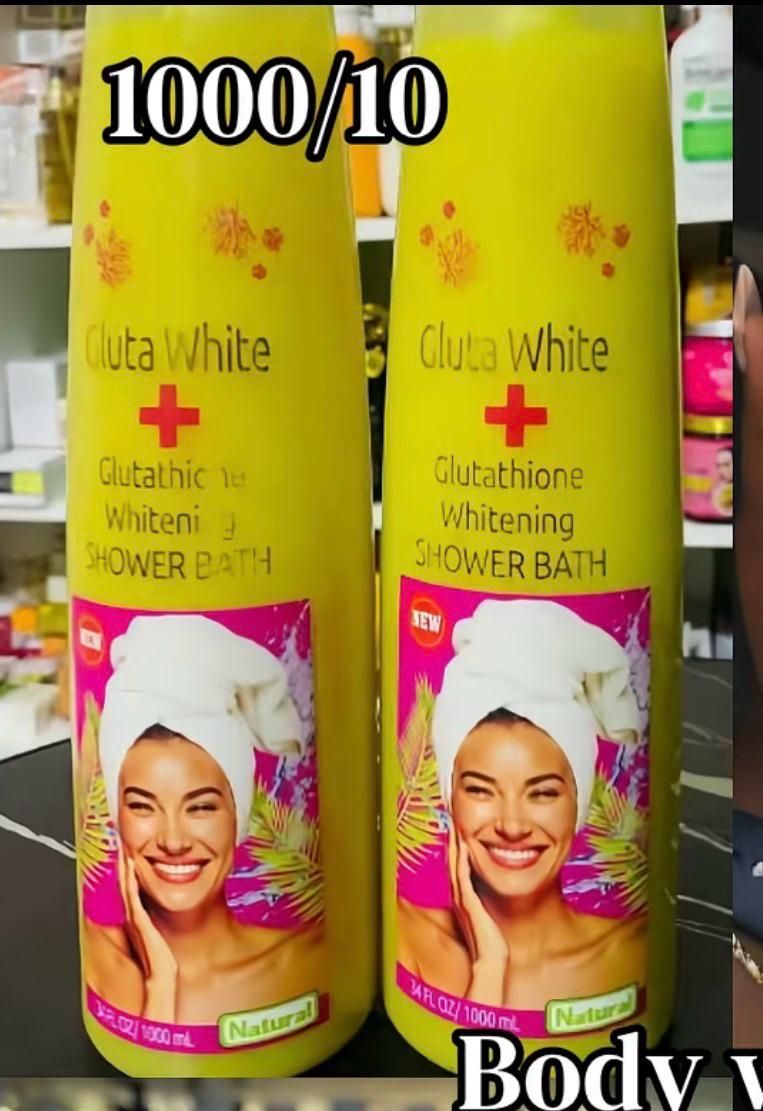 Gluta white +shower bath