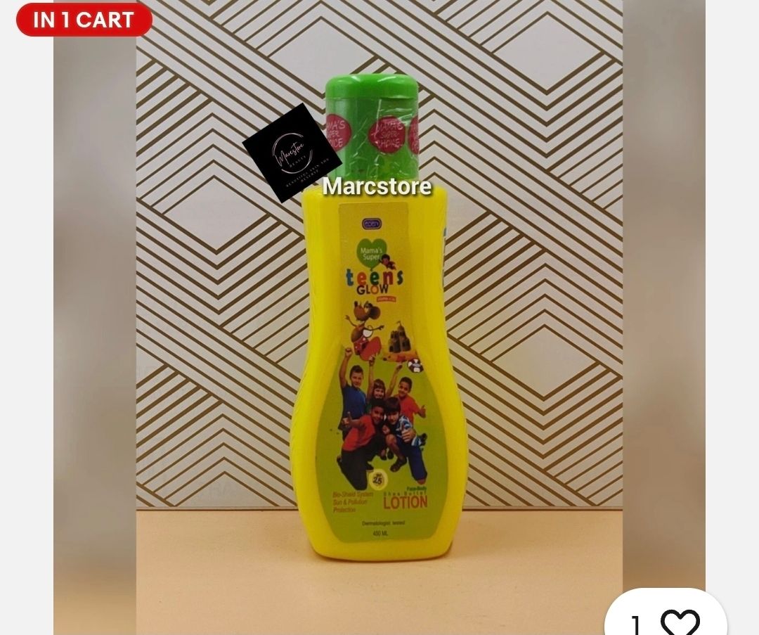 Eden Mama super choice teens glow Body Lotion with vitamins