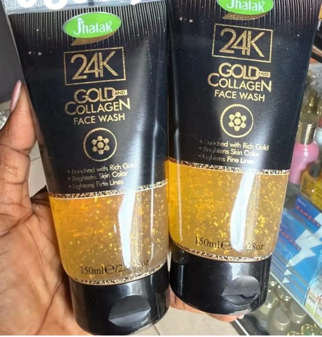 JHALAK 24GOLD COLLAGEN FACE WASH  [1pc