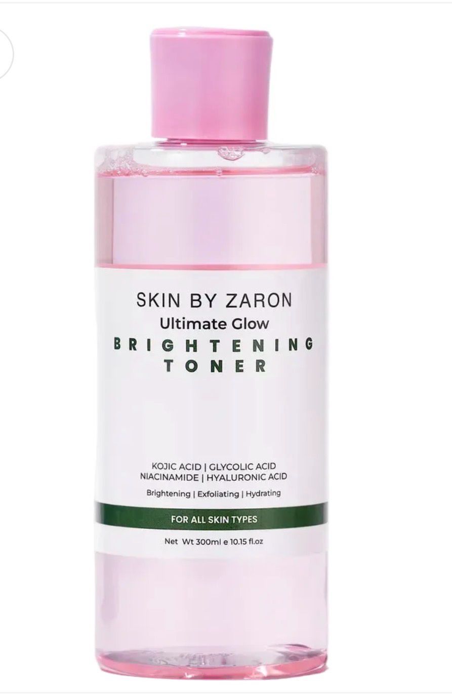 Skin by Zaron Ultimate Glow Brightening Toner with Niacinamide, Kojic Acid, Hyaluronic Acid