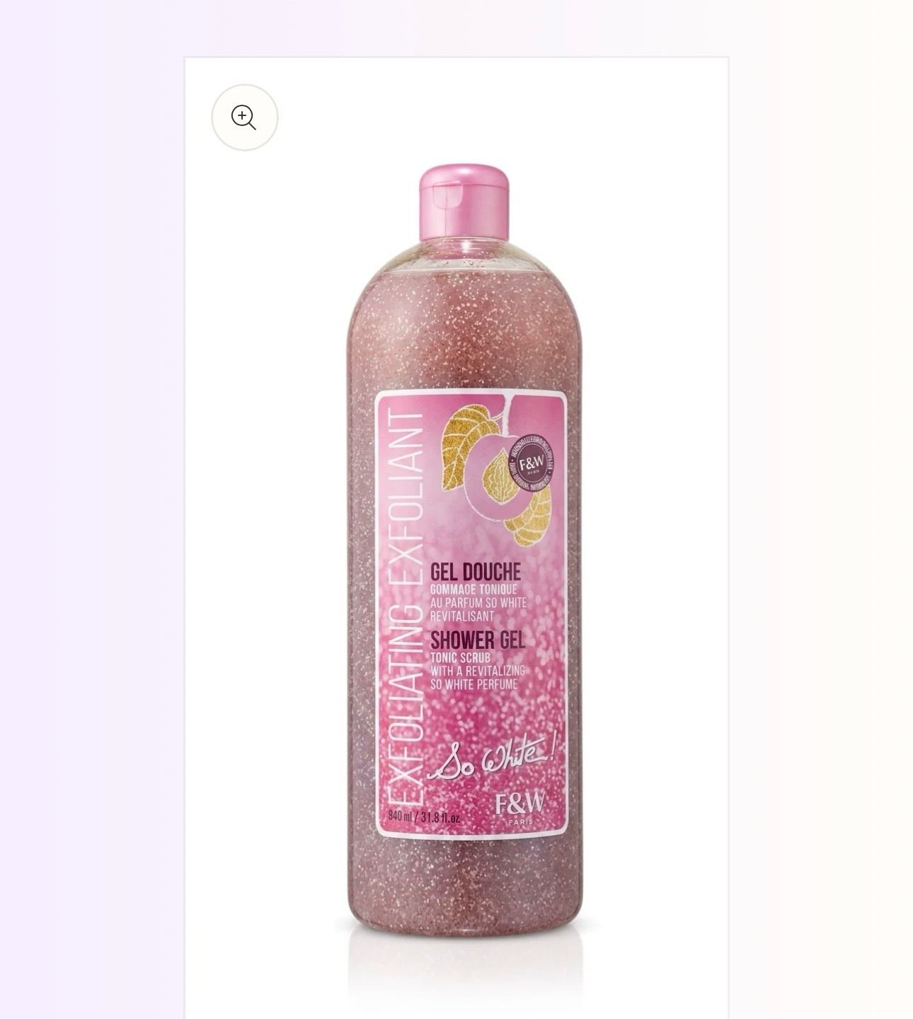 Fair And White Exfoliating Exfoliant Body Wash