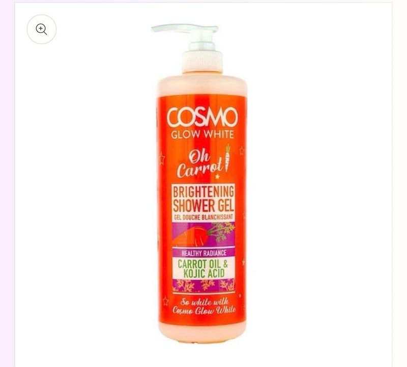 COSMO GLOW WHITE OH CARROT BRIGHTENING BODY SHOWER GEL