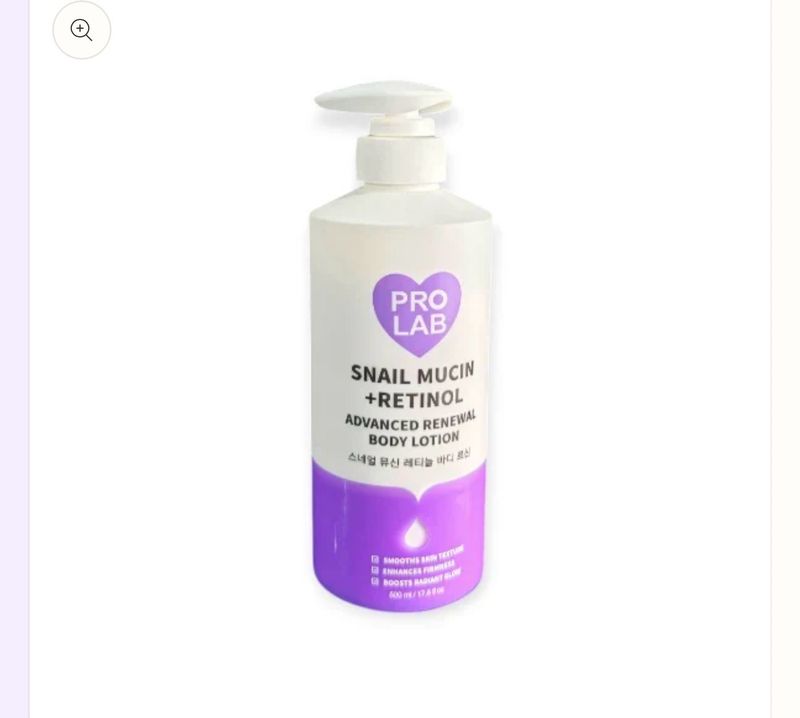 Pro Lab Snail Mucin Retinol body Lotion