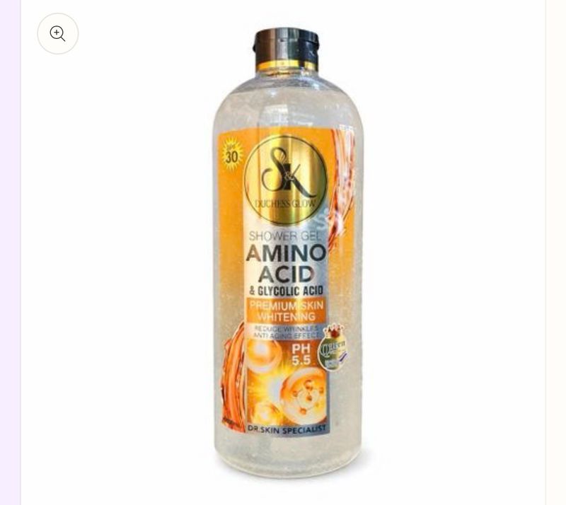 SK DUCHESS GLOW AMINO ACID &amp; GLYCOLIC ACID SHOWER GEL