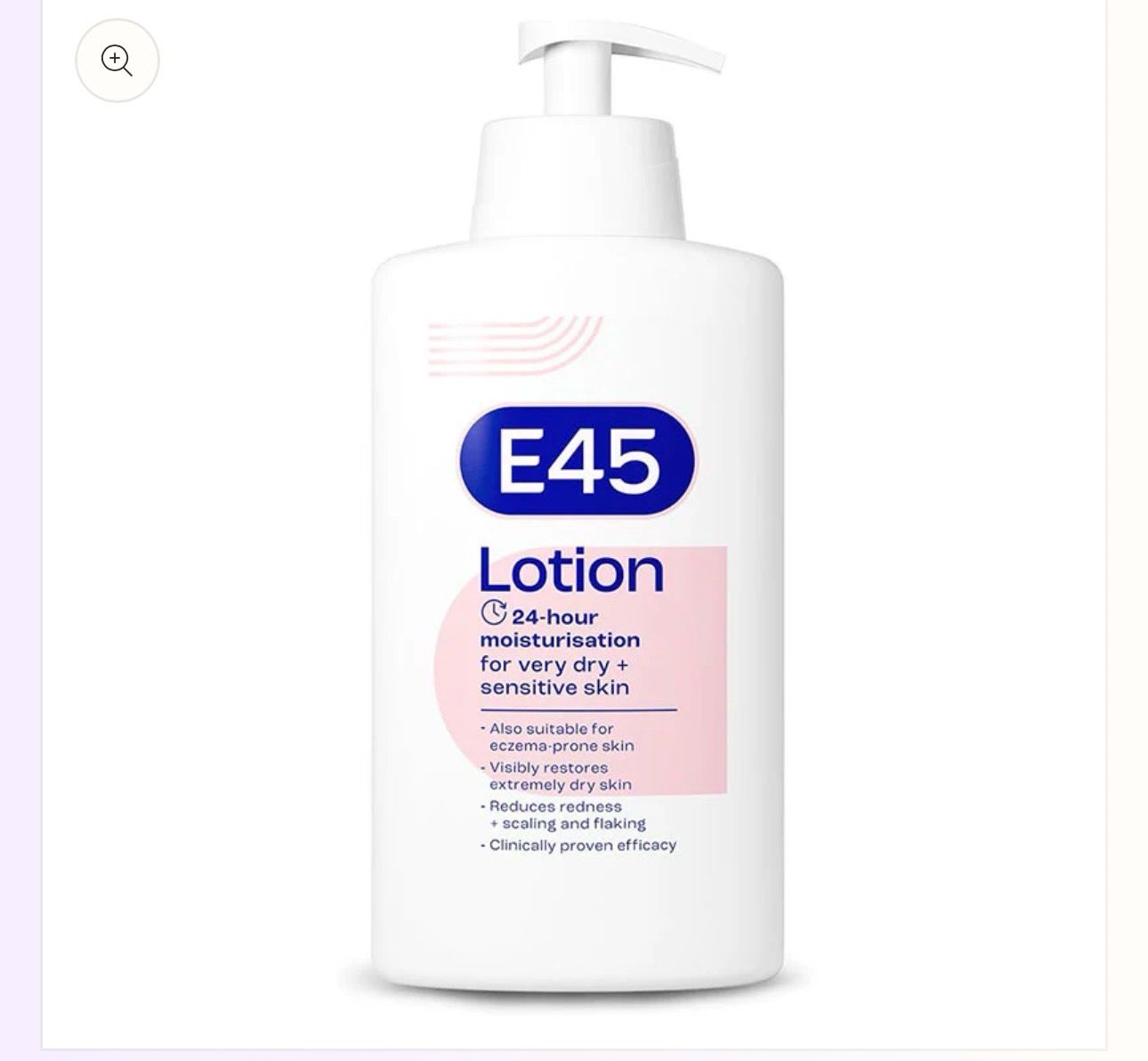 E45 MOISTURISING BODY LOTION 500ML