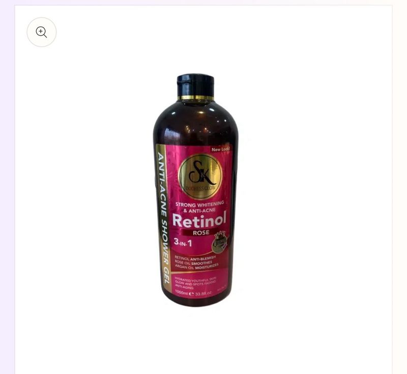 SK DUCHESS GLOW RETINOL ROSE SHOWER GEL