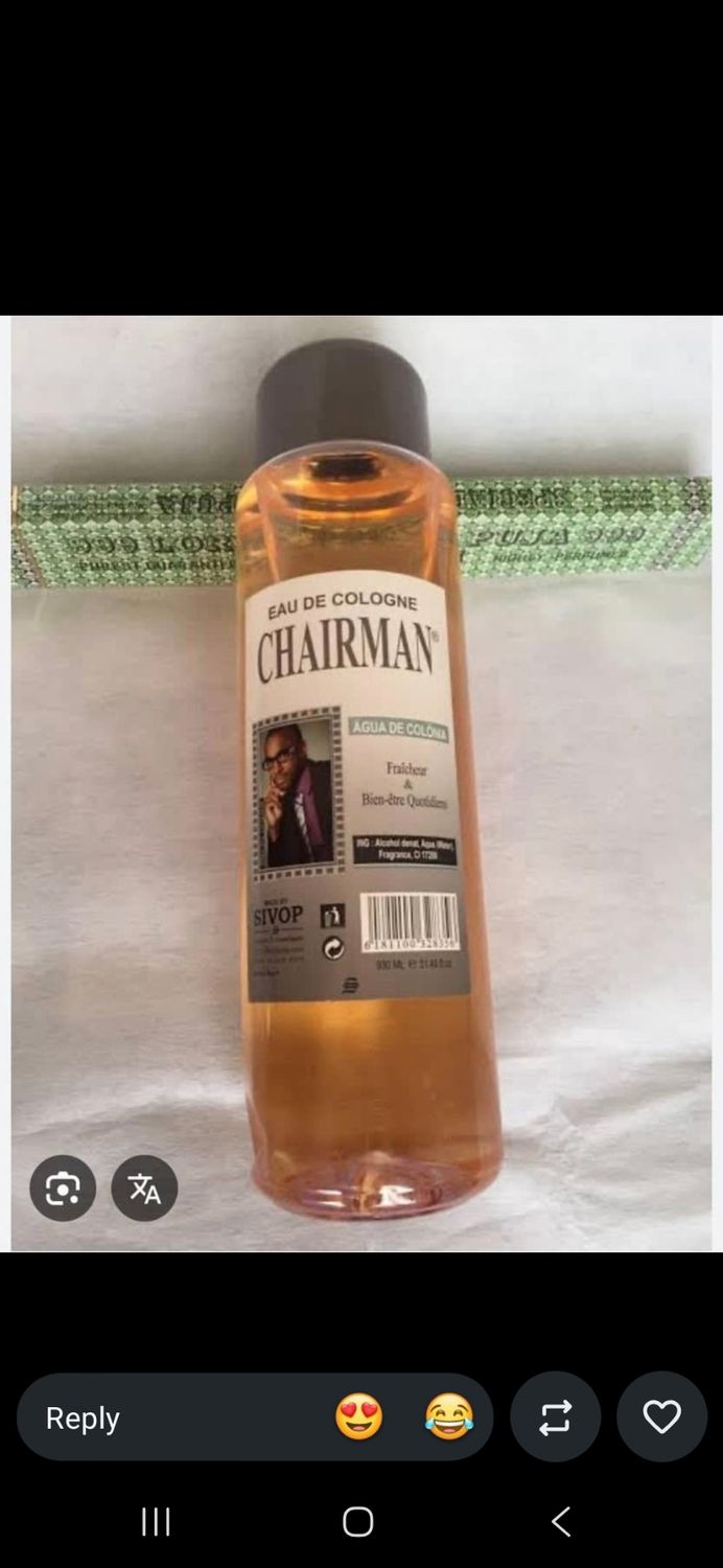 CHAIR MAN Perfume Big  