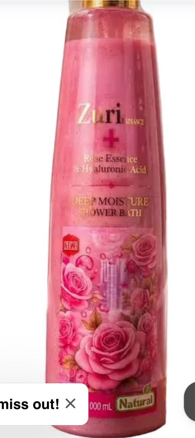 Zuri Radiance Rose Essence &amp; Hyaluronic Acid Body Wash