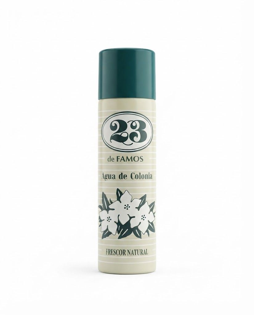 23 DE FAMOS AGUA DE COLONIA