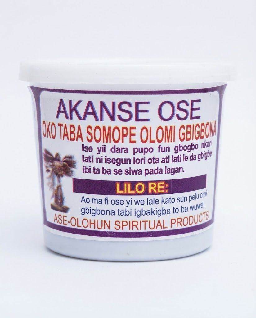 AKANSE OSE OKO TABA SOMOPE OLOMI GBIGBONA