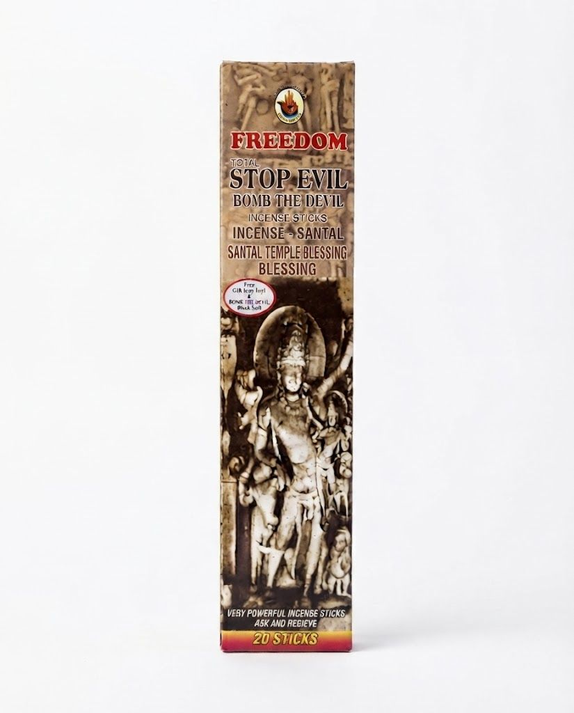 STOP EVIL BOMB THE DEVIL INCENSE 20 STICKS