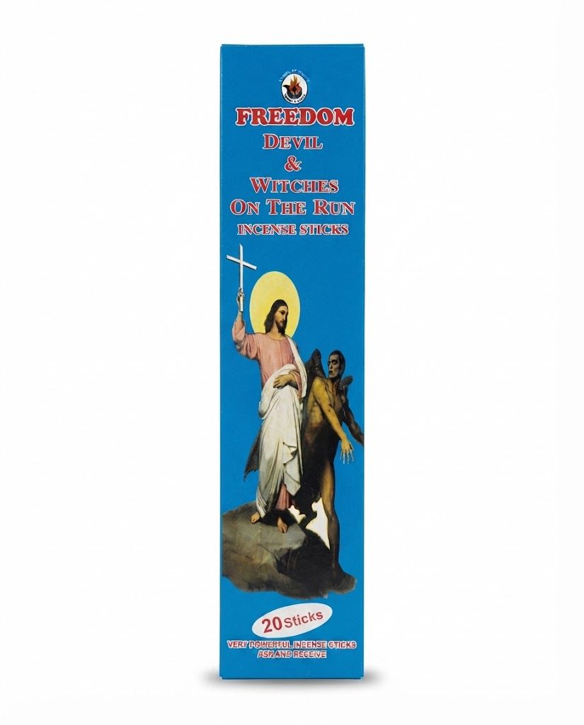 FREEDOM DEVIL &amp; WITCHES ON THE RUN INCENSE 20 STICKS