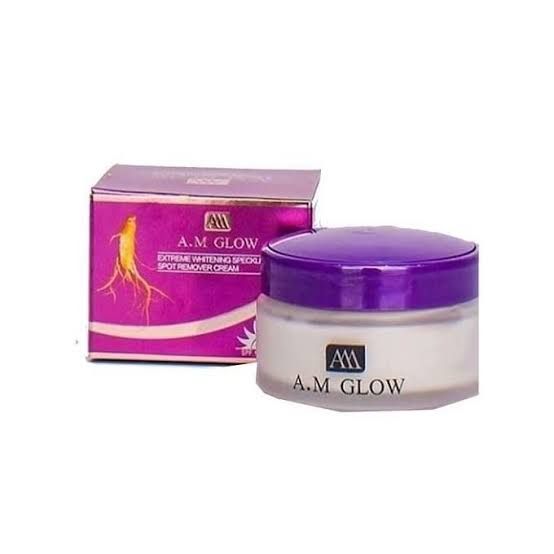 AM GLOW EXTREME WHITENING SPECKLE AND SPOT REMOVER FACIAL CREAM