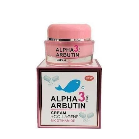 ALPHA 3 PLUS ARBUTIN FACIAL CREAM WITH COLLAGEN NICOTINAMIDE