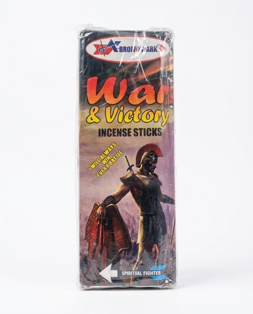 WAR &amp; VICTORY SPIRITUAL FIGHTER INCENSE 20 STICKS