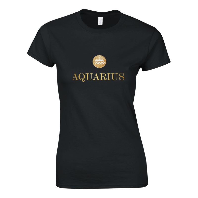 Aquarius Gold Design Classic T-Shirt