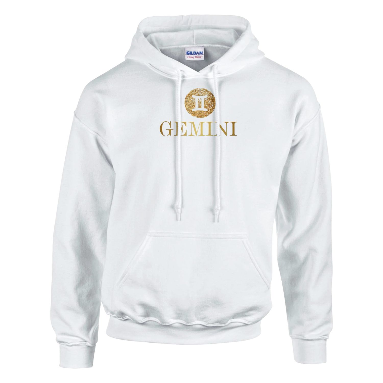 Gemini Gold Design Classic Pull Over Hoodie