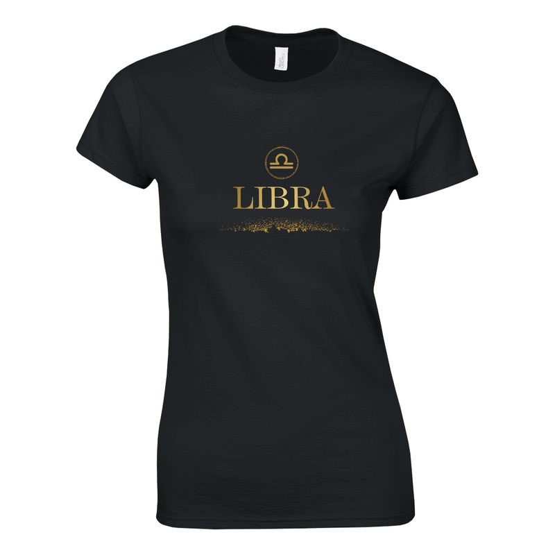 Libra Glitter Design Classic T-Shirt