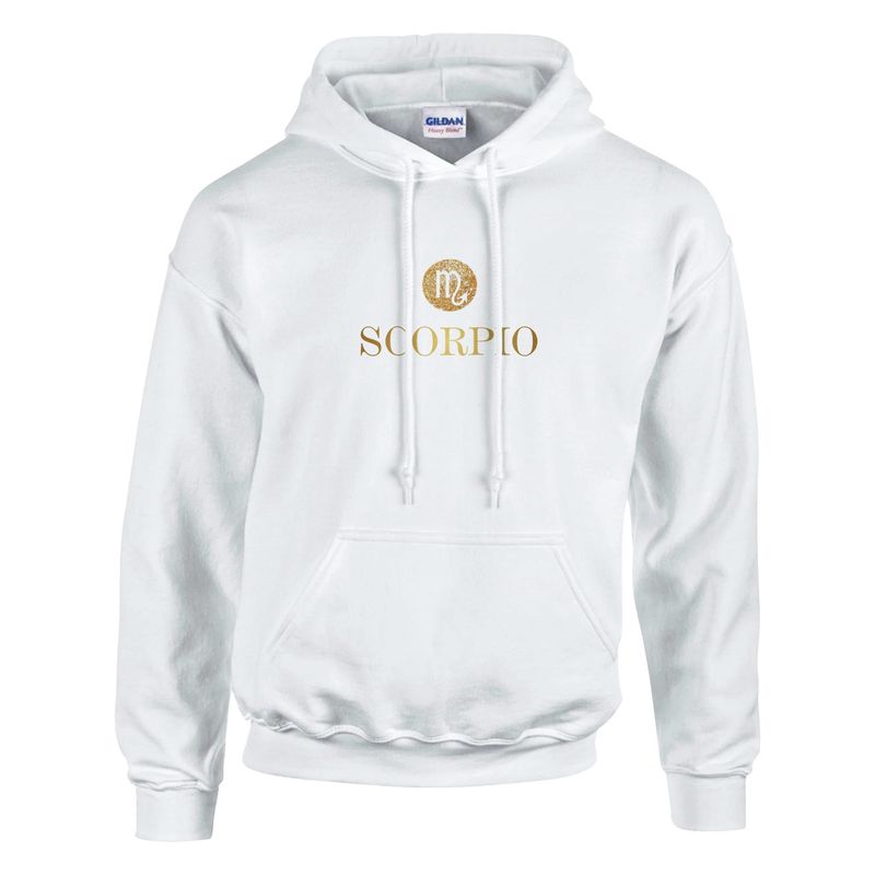 Scorpio Gold Design Classic Pull Over Hoodie