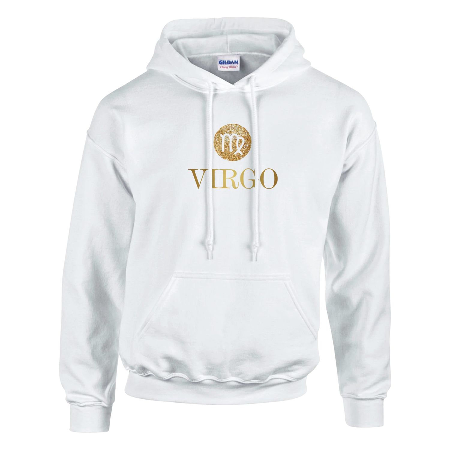 Virgo Gold Design Classic Pull Over Hoodie