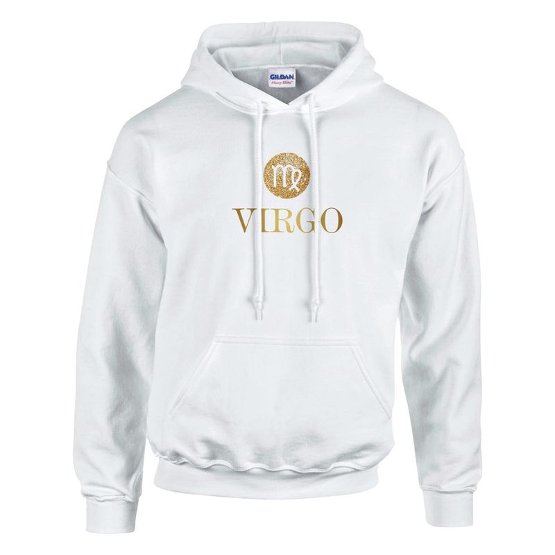 Virgo Gold Design Classic Pull Over Hoodie