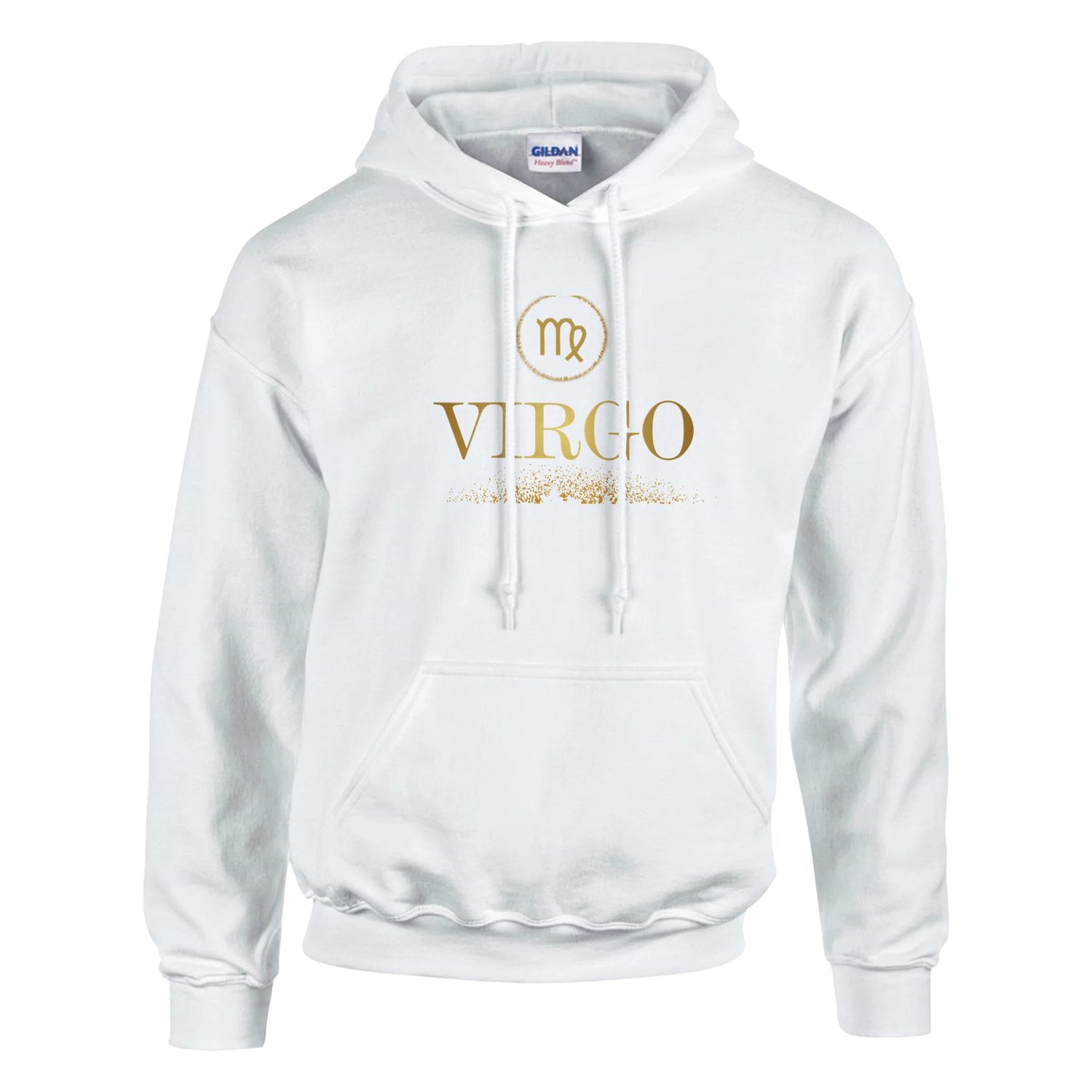Virgo Glitter Design Classic Pull Over Hoodie