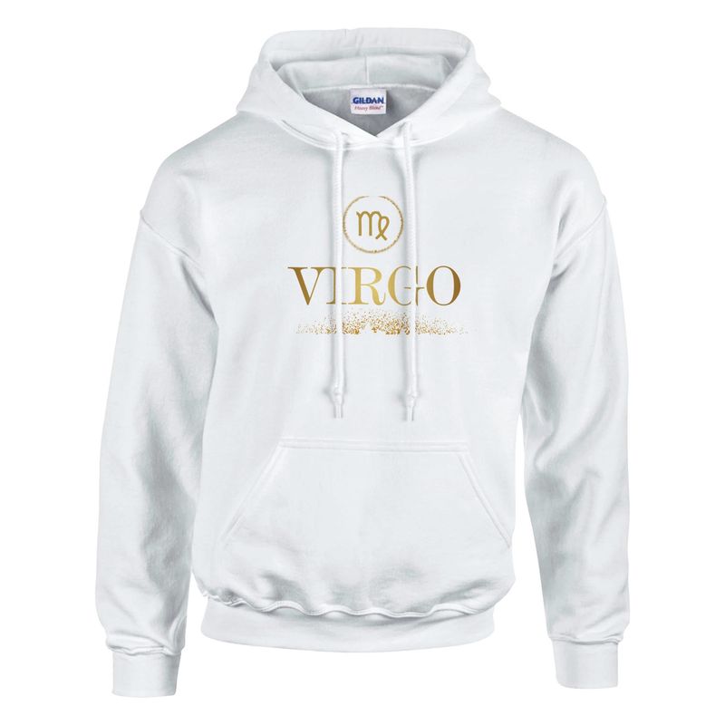 Virgo Glitter Design Classic Pull Over Hoodie