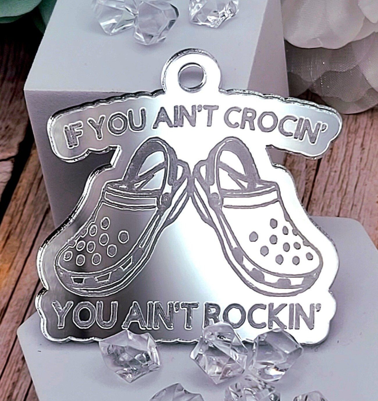 You aint crocin