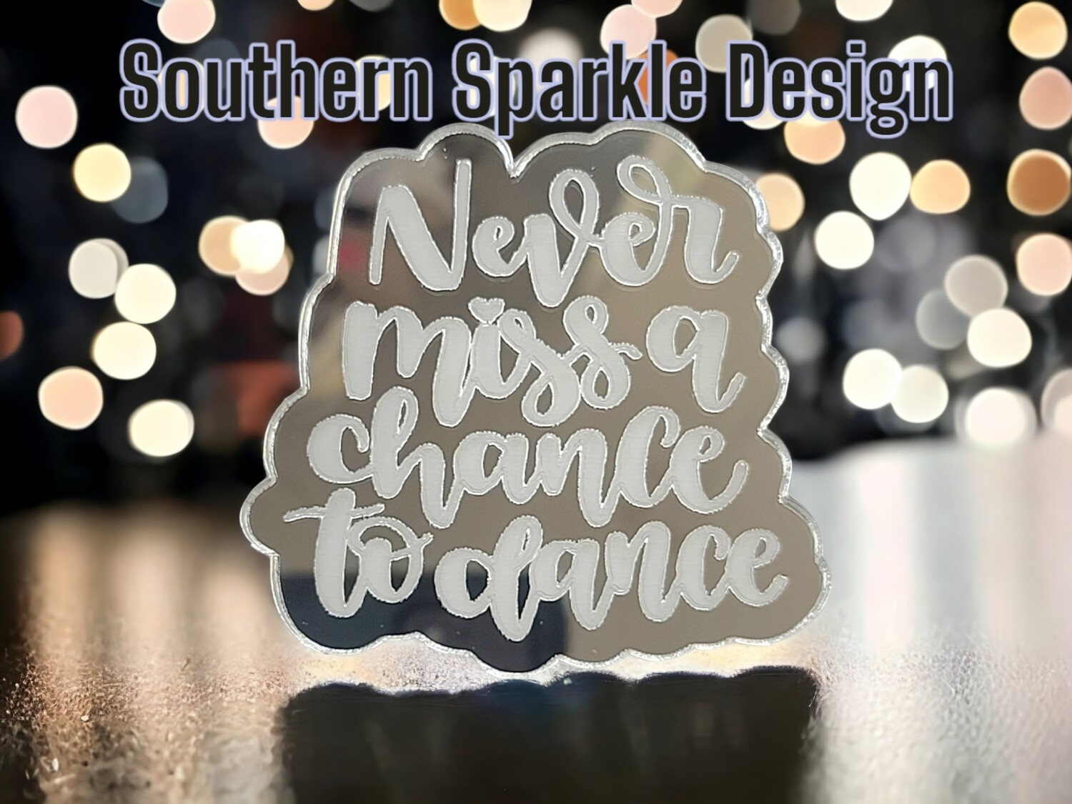 Never miss a chance to dance