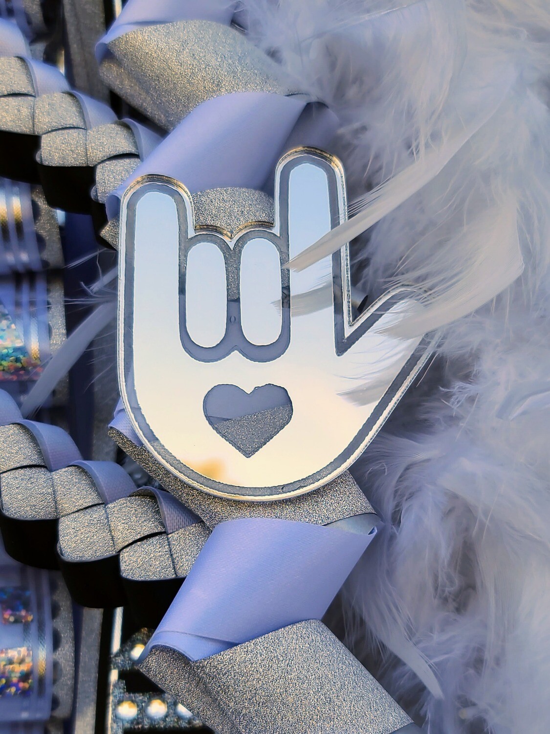 I love you hand signs