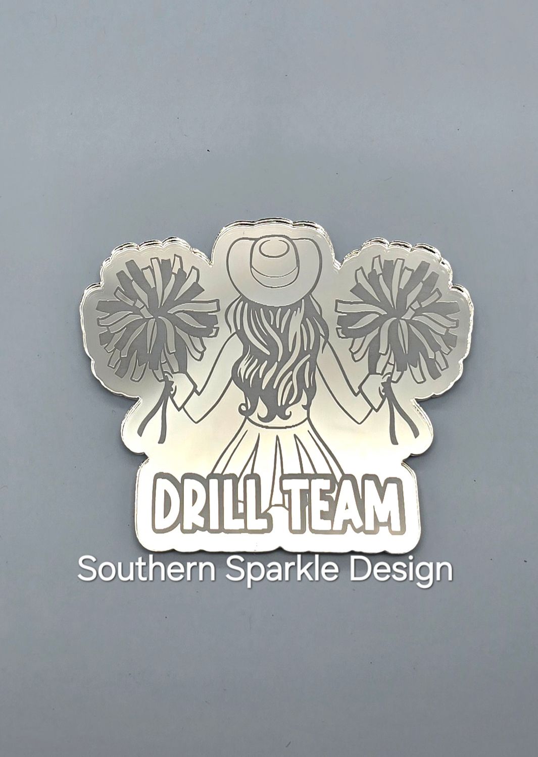 Drill Team girl from behind