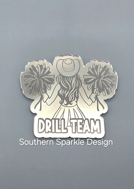 Drill Team girl from behind