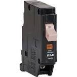 Cutler Hammer CH Circuit Breaker, 15A 1P
