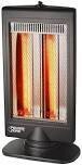 PowerZone BFGF-8 Infrared Quartz Oscillating Tower Heater, 400/800W, 2730Btu