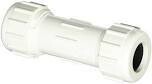 B&amp;K 160-104 Sch40 3/4&quot; PVC Double Seal Compression Coupler, 150Psi