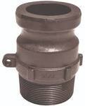 Green Leaf 300F Camlok Fitting, 3&quot;Male X3&quot;MPT