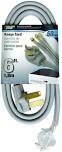 PowerZone ORR628106 Gray Range Cord, 6/2&amp;8/1X6Ft