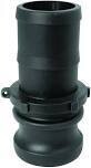 Green Leaf 200E/GLP200E Male Camlok Fitting, 2&quot; w/Barb