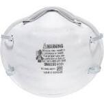3M 8200H20-DC Sanding/Fiberglass Dust Masks, 20Pk