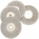 Forney 60249 Replacement 3/4&quot; Diamond Wheels, 4Pk